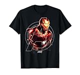 Marvel Avengers Endgame Iron Man Portrait Maglietta