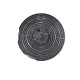 JCSPARES® - Filtro Ai Carboni Attivi TYP 30 Diametro 240 mm Altezza 44 mm Per Cappa Cucina Compatibile Con Elica