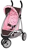 Bayer Design- 39920AA, Passeggino per bambole, passeggino Jogger