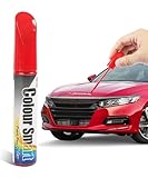 Flaconi penna ritocco carrozzeria,pennarello ritocco carrozzeria,ritocco vernice auto,vernice per auto,copri graffi auto,penna di finitura generica per la riparazione dei graffi dell auto (Rosso)