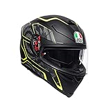 AGV K-5 S TORNADO YELLOW BLACK OPACO PINLOCK MAXVISION TG MS 57