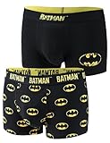 DC Comics The Batman Boxer Uomo Cotone Mutande Divertenti Idee Regalo Sexy Slip L Batman 2 Pezzi