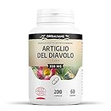 Artiglio del Diavolo Biologico - 330mg - 200 capsule