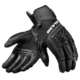 REV IT! Revit Sand 4 Guanti da moto (Black/Black,2XL)