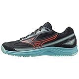 Mizuno BREAK SHOT 4 AC, Scarpe da Tennis, Unisex - Adulto, Collegiate Blue/Soleil/Tanager Turquoise, 40.5 EU