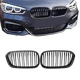 Gangying F20 F21 Griglia Radiatore per BMW Serie 1 F20 F21 Griglia Anteriore Nera Lucida 2015 2016 2017 2018