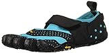 Vibram Fivefingers V-Aqua, Scarpe da Scogli Donna, Blu (Black/Light Blue Black/Light Blue), 42 EU