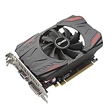 QTHREE Radeon HD 7670 - Scheda grafica da 2 GB, 128 bit, GDDR3, HDMI VGA DVI, scheda video per PC, PCI Express x16, DirectX 11, Plug & Play