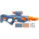 Nerf Elite 2.0, blaster Eaglepoint RD-8, tamburo da 8 dardi, mirino e canna staccabili, 16 dardi Nerf, azione a tiretto