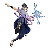 Banpresto Figura Statua Sasuke Uchiha Naruto Shippuden – Effectreme BP19289 - Altezza 13 cm - Multicolor