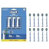 Oral-B Precision Clean Testine Spazzolino Elettrico, Confezione da 10 Testine di Ricambio, 3 Tipi di Setole per una Pulizia Precisa e Sbiancante, Indicatore di Utilizzo della Testina