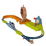 Thomas & Friends, Il Trenino Thomas Super Loop Lancia e Sfreccia, pista lunga quasi 5 metri con trenino motorizzato, Giocattolo per Bambini 3+ Anni, HMB93