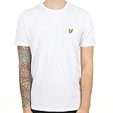 Lyle & Scott Crew Neck, T-Shirt Uomo, Bianco, Medium