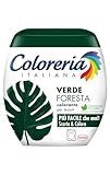 Coloreria Italiana Grey Colorante Tessuti e Vestiti in Lavatrice, Verde Foresta, 1 Confezione