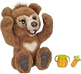 FurReal Friends- Cubby Orsetto Curioso, Cucciolo di Peluche Interattivo, per Bambini dai 4 Anni in su, Single, Multicolore, E4591EU4