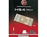 5 SACCHETTI ASPIRAPOLVERE ORIGINALI PER TUTTI I MODELLI HOOVER TRILLY H 54