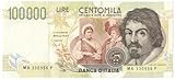 Cartamoneta.com 100000 Lire Banca d Italia Caravaggio II Tipo Lettera A 12/05/1994 SPL+ 17141/III