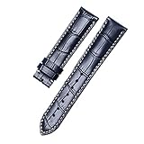 14 15 18 19 20 21MM Accessori per orologi Cinturino compatibile con Longines Conquest Master Collection Cinturino in pelle Bracciale con fibbia a farfalla