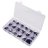 LALADEFIEE 1 Set Anello Di Compressione Aria Condizionata Per Auto Kit Di Riparazione Guarnizione Di Tenuta Del Condizionatore D Aria Forniture Per Riparazione Auto Gomma Viola