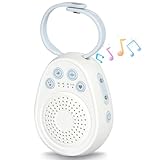 DMTIVMG Macchina Rumore Bianco 1000mAh Portatile Rumore Bianco per Dormire Total de 20 Tipos de Música 4 Modalità 16 Livelli di Volume Regolabili Función de Temporización Ricaricabile via USB