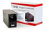 LINK LKUPS800 Gruppo di Continuità 800 Va 480 Watt, nero