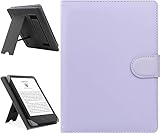 HoYiXi Custodia Universale Compatibile con 6-6.8   Kobo/PocketBook/Tolino/Sony E-Book Reader 6.8   Kindle Paperwhite/6" Nuovo Kindle 2022 & 2019/Kobo Clara HD/Kobo Clara 2E Cover con Stand,Viola.