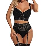 Cappotto Rinascimento Rosso Donne Sexy Pizzo Floreale Pigiama Lingerie Set High Waist Sleepwear Reggiseno e Panty 3 Pezzi Nightwear S XXL Sexy Cameriera