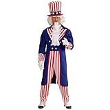 W WIDMANN MILANO Party Fashion - Costume Mr America, USA, Sam, costumi in maschera