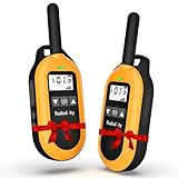 Radioddity PR-T2 Walkie-Talkie a Lungo Raggio con Batteria Ricaricabile, VOX, CTCSS/DCS, 16 Canali in Memoria, Auricolari con Microfono, Ricarica USB