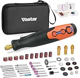 Vastar Utensili rotanti multifunzione 135 W kit, elettrico, 6 velocità regolabile, 8000-35000 giri/min, con 210 accessori, adatto per taglio, incisione, foratura, rettifica, lucidatura