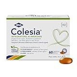 Colesia Softgel - 60 Capsule molli | Integratore alimentare a base di fitosteroli, riso rosso e polifenoli dell’olivo, con Fieno greco e Olio di lino