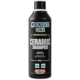 Ma-Fra, Maniac Car Detailing Line, Ceramic Shampoo con SiO2 Technology, Shampoo Auto 3in1 Concentrato, Lava, Sigilla la Carrozzeria, Protegge l Auto da Agenti Chimici per 90 Giorni, Formato da 500ml