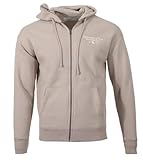 Abercrombie & Fitch Giacca da uomo con cappuccio, marrone, XXL