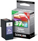 Lexmark 18C2180 37XL X3650 X4650 X5650 X6650 X6675 Z2420 Ink Cartridge (Color) in Retail Packaging