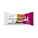 Feelingok Plumcake Scatola da 10 Snack proteici da 45g (Arancio)