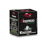 Caffè Trombetta L Espresso, Capsule Compatibili Nespresso, Più Crema - 10 Capsule