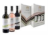 Villa Lanata - Confezione Regalo - Chardonnay + Piemonte D.O.C. Rosato + Piemonte D.O.C. Rosso - 3 x 750 ml