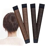 SIOPPKIK Chignon Facile Per Capelli,2 PCS French Twist Accessori Capelli Ciambelle Chignon Magic Bun Maker per Ragazza Donne (2 Colori)