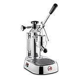 Smeg La Pavoni LPLELQ01EU, Macchina espresso Europiccola Lusso, Chrome/noir