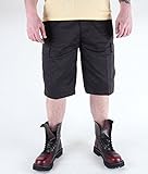 Mil-Tec Bermuda Shorts-11401002, Nero, L Uomo