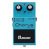 BOSS CE-2W Pedale Chorus Waza Craft Special Edition, pedale Waza Craft in edizione speciale, l esperienza definitiva del suono BOSS