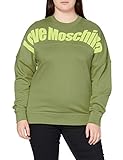 Love Moschino Sweatshirt Maglia di Tuta, Green, 40 Donna