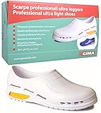 GIMA Ultra Light 20004 Scarpa professionale, 38 EU, Bianco