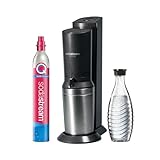 SodaStream Crystal 3.0 Métal, Acier inoxydable Noir