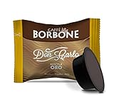 Caffè Borbone Don Carlo, Miscela Oro - 100 Capsule - Compatibili con le Macchine ad uso domestico Lavazza* A Modo Mio*