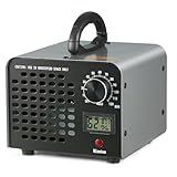 VEVOR Generatore di Ozono Purificatore d Aria 36000 mg/h Generatore Ozono per Sanificare Aria Commerciale Industriale 115W Grande Capacità 0-120 Min. Timer Regolabile, Generatore Ozono Uso Commerciale