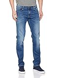 Trussardi Jeans 370 Close Basic-Denim Jeans, Imperial Blue, 30W Uomo