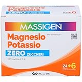 Massigen Magnesio Potassio Integratore Zero Calorie - 30 Buste