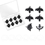 Viti per Visiera Casco da Moto,Viti per Visiera per Casco,Accessori Casco Moto,Break Away Visor Screw Set,Viti Per Casco da Moto,Vite di Sostituzione Del Casco,con 1 Scatola di Plastica,Nero,6 Pezzi