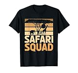 Safari Squad Africa Safari Abiti Zoo Safari Tour Costume Maglietta